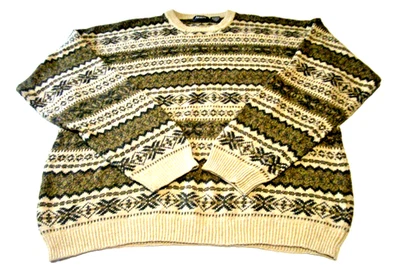 Vintage Arrow Men's Unisex Multicolor Long Sleeve Knitted Sweater - Size XL-Read - Image 1 of 4