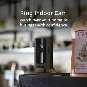 Ring Indoor Cam (newest model) — Home or business security in 1 Camera, Black  - Picture 1 of 6