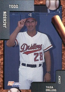 Jackson Todd 1992 Fleer ProCards #2711 RC Tulsa Drillers *AutographDen* - Picture 1 of 2