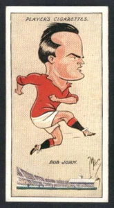 Caricaturas de fútbol americano de jugadores de 1927 de Mac #19 Bob John - Imagen 1 de 2