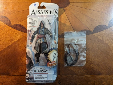 Edward Kenway Assassins Creed Action Figure McFarlane Toys 2013 Series 1 Cover