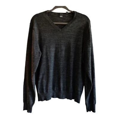 Cullen Camel Merino Wool V-Neck Sweater size L - Image 1 of 4