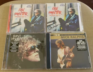 3-CD Lot Ian Hunter Defiance 2 Autographed/Signed Rant Mott The Hoople Mick Ralp - Picture 1 of 13