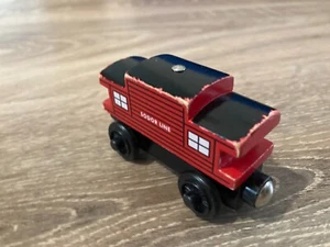 Treno Caboose Linea Sodor in Legno di Thomas Il Carro Armato Motore Amici Giocattolo Bambini - Foto 1 di 2