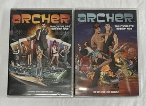 Archer FX TV Series, Seasons 1 & 2, DVD Lot Animation, Lot Of 2 - Picture 1 of 7