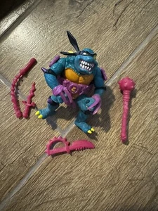 Slash 100% Complete Teenage Mutant Ninja Turtle TMNT 1990 Playmates - Picture 1 of 2