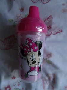 Disney Sippy Cup "I love Rainbows" Minnie Mouse 9 oz - Picture 1 of 2