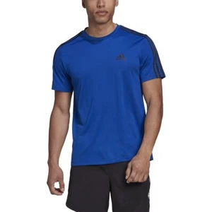 Camiseta/camiseta Adidas AEROREADY Designed 2 Move Sport 3 bandas (XS M XL) HM4780 - Imagen 1 de 3