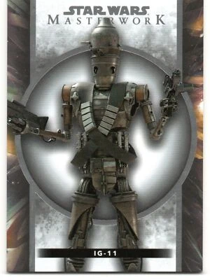 IG-11 / 2022 Topps Star Wars Masterwork BASE Trading Card #7 - Image 1 of 2