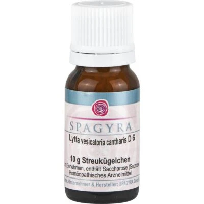 SPAGYRA GMBH & CO KG LYTTA vesicatoria Cantharis D 6 Globuli 10 g PZN11282214