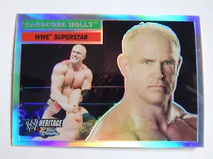 Topps Heritage 2006 cromo inserto WWE - refractores #39 acebo hardcore - Imagen 1 de 2