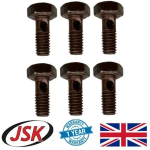 Injector Banjo Screw Set 6pc for Cummins 8.3 6C 6CT 6CTA Case IH ERF JCB Massey - Picture 1 of 1