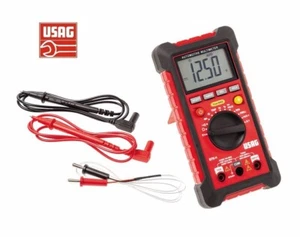Usag 076 M Multimetro digitale con lettura a valore efficace TRUE RMS - Imagen 1 de 5