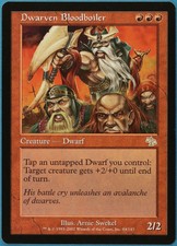 Dwarven Bloodboiler Judgment NM Red Rare MAGIC MTG CARD (ID# 204005) ABUGames