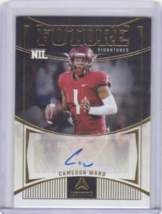 Cameron Cam Ward Auto 2024 Panini Future NIL RC Rookie Luminance Titans - Bild 1 von 1