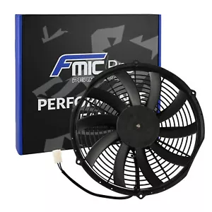 Universal 12V Motorsportlüfter Kühler Lüfter FMIC.Pro 12” 305mm RACING 180W - Picture 1 of 5