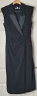 ROBE SANS MANCHES REISS CECILE TUXEDO UK TAILLE 8, US 4