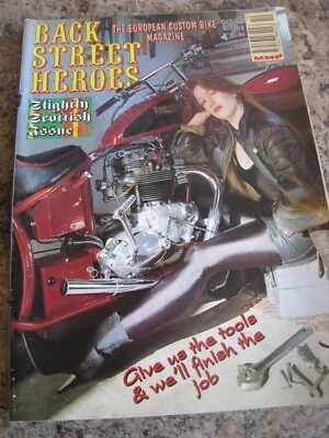 BSH BACK STREET HEROES OCT 1992 SCOTTISH CONTENTS BMW YAM TRIKE HONDA CBX - Image 1 of 3