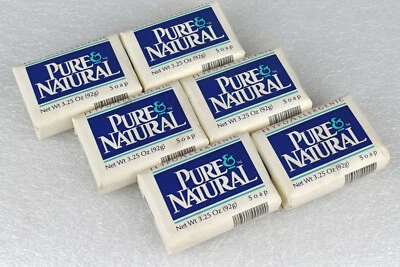 Jabón en barra hipoalergénico puro y natural (básico) SEIS esferas 3,25 oz DESCONTINUADO Foto 1 de 4