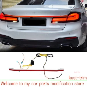 Se adapta a BMW Serie 5 2018-22 luz trasera pasante reacondicionamiento luz de freno LED lámpara de marcha atrás - Imagen 1 de 18