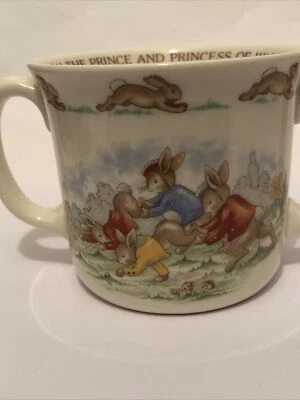 Bunnykins Royal Doulton Birth Of Prince Harry Loving Cup - Image 1 of 2