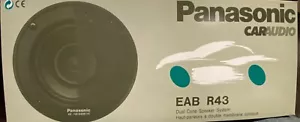 Panasonic Car Audio EAB R43 4in Dual Cone Speaker System - Picture 1 of 1