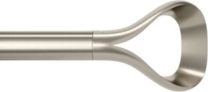 Umbra Loop 1-Inch Diameter Curtain Rod (42 to 120-Inch, Eco-Friendly Nickel) - Picture 1 of 1