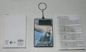 I, Robot Movie Promo Credit Card Size Countdown Clock Keychain NEW UNUSED BOXED - Picture 1 of 1