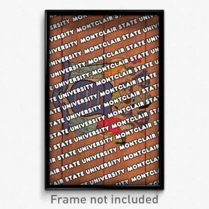 Montclair State University New Jersey Poster (NJ City Souvenir 11x17 Town Print) - Picture 1 of 1