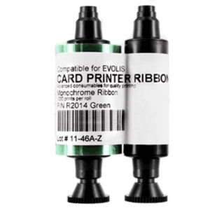 New Ribbon Compatible for Evolis R2014 Green Printers-1000 Prints - Picture 1 of 1
