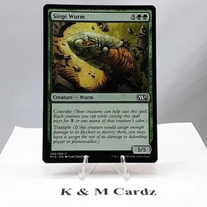 MTG - M15 - Siege Wurm - #200 - Lightly Played - Picture 1 of 5