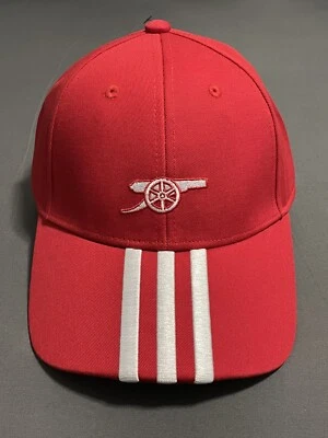 NWT Adidas 2024-25 Arsenal Home Baseball Strapback IZ4387 Red/White Unisex OS - Image 1 of 4