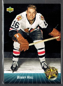 1992-93 Upper Deck All-Stars ~ Bobby Hull 43 **Liquidación de junio 2 por 1 - Imagen 1 de 2