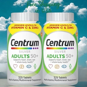 Centrum Silver Erwachsene 50+ Multivitamin Immununterstützung (2er Pack) Ablaufdatum 11-2026 - Bild 1 von 5