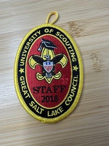 Parche de personal BSA 2018 University of Scouting GSLC - Imagen 1 de 2