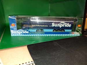 CORGI CLASSICS SUPERHAULERS SCANIA CURTAINSIDE SUNPRIDE CC86603 STOBART MIB - Picture 1 of 4