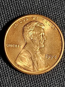 1994 Penny Errors No Mint Mark, Struck Off Center, DDO, DDR, Die Crack Head, (MS - Picture 1 of 12