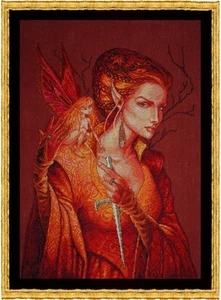 Queen of Fairies 107-G004 MK Kit punto croce contato - Foto 1 di 7