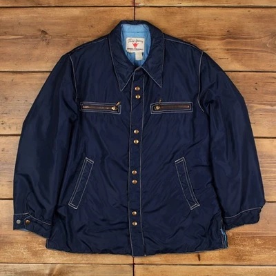 Vintage Field & Stream Windbreaker Jacket L 70s Overshirt Western USA Made - Image 1 of 4