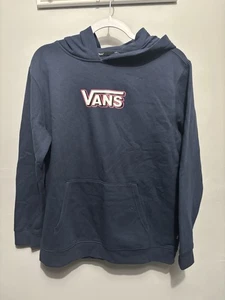 Vans Off The Wall Hoodie dunkelblau Jungen/Teenager Größe XL neu mit Etikett - Bild 1 von 5