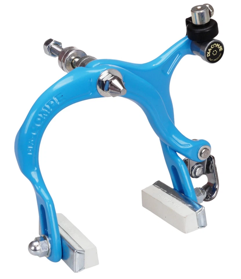 Dia-Compe FRONT 883 Nippon BMX bicycle brake caliper - MAUI BLUE - Image 1 of 1