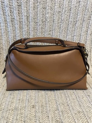 BOLSO BANDOLERA MUJER ZARA CITY NUEVO BRONCEADO OSCURO 6270/610/709 Foto 1 de 4