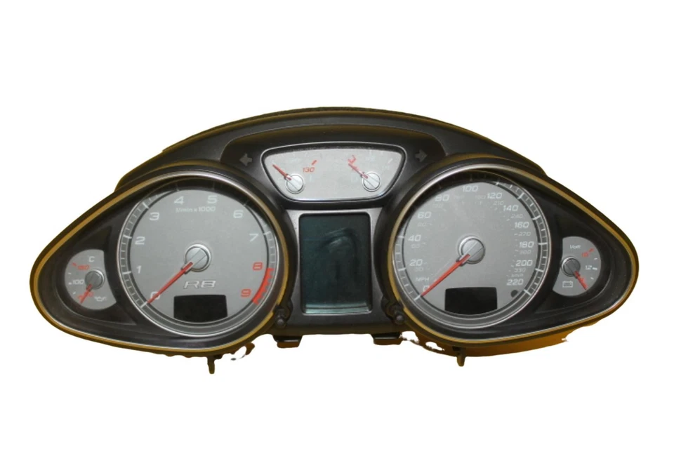 Audi R8 Speedometer Instrument Cluster MPH 4.2 Petrol V8 420920980D - Image 1 of 4