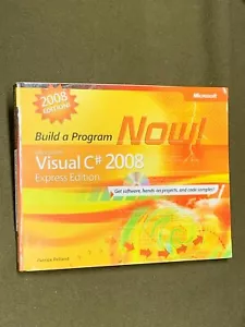 2008 Edition Microsoft Visual C Build a Program Now! Softback Book - Picture 1 of 2