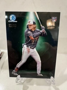 2023 Bowman Chrome Gunnar Henderson Rookie Green Spotlights /99! RARE! - Picture 1 of 1