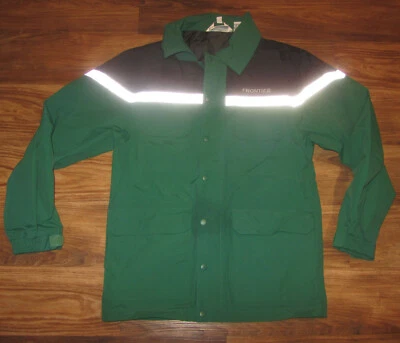 Frontier Airlines Adult Long-Sleeve Workers Jacket, Green, Size XS, EUC - Image 1 of 4