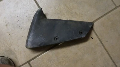 07-08 KAWASAKI NINJA ZX6R RIGHT FRONT WHEEL FENDER COWL FAIRING PLASTIC MP516 - Image 1 of 2