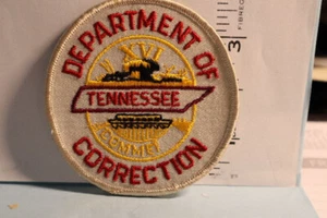 police patch  DEPARTMENT OF CORRECTION TENNESSEE - Picture 1 of 1