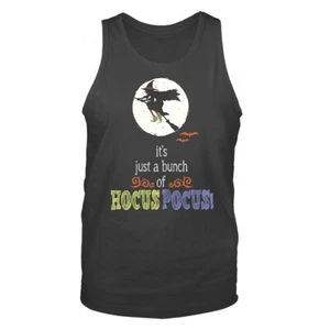 Hocus Pocus Funny Joke Humor Humorous Graphic Novelty Tank Top - Picture 1 of 8