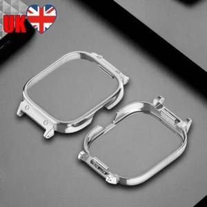 Metal Frame Case 20mm Smart Watch Housing Case for CMF Watch Pro D395 (Silver) - Afbeelding 1 van 7